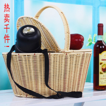 Large Number Plastic Vines Clean Basket Hotel PA Cleaning Basket Picnic Basket Shopping Basket Property Tool Basket