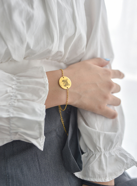 猫咪照片头像名字手链来图定制