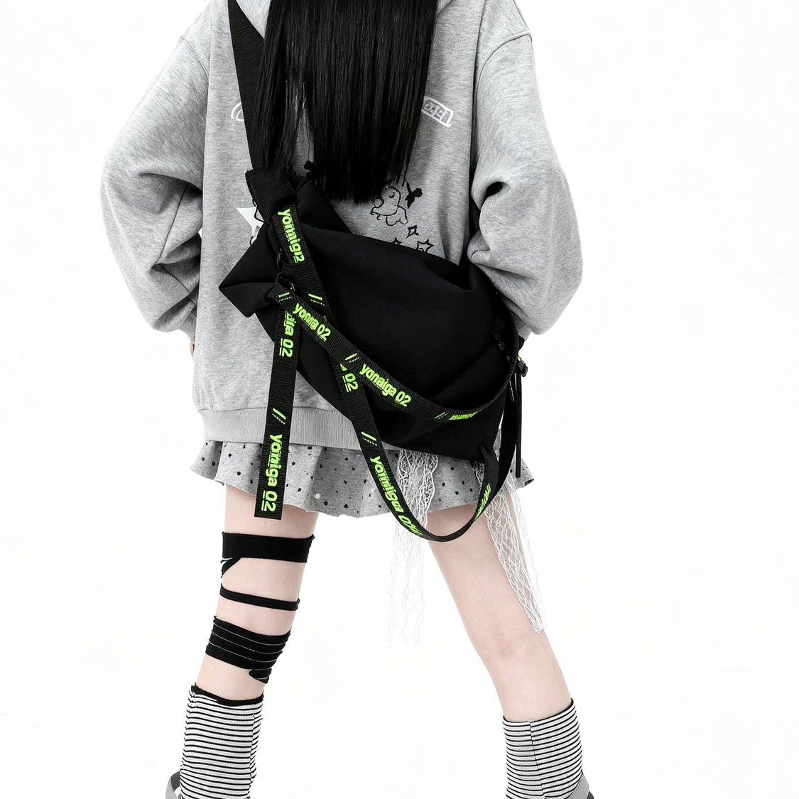 YONAIGA original ins cool workwear casual bag