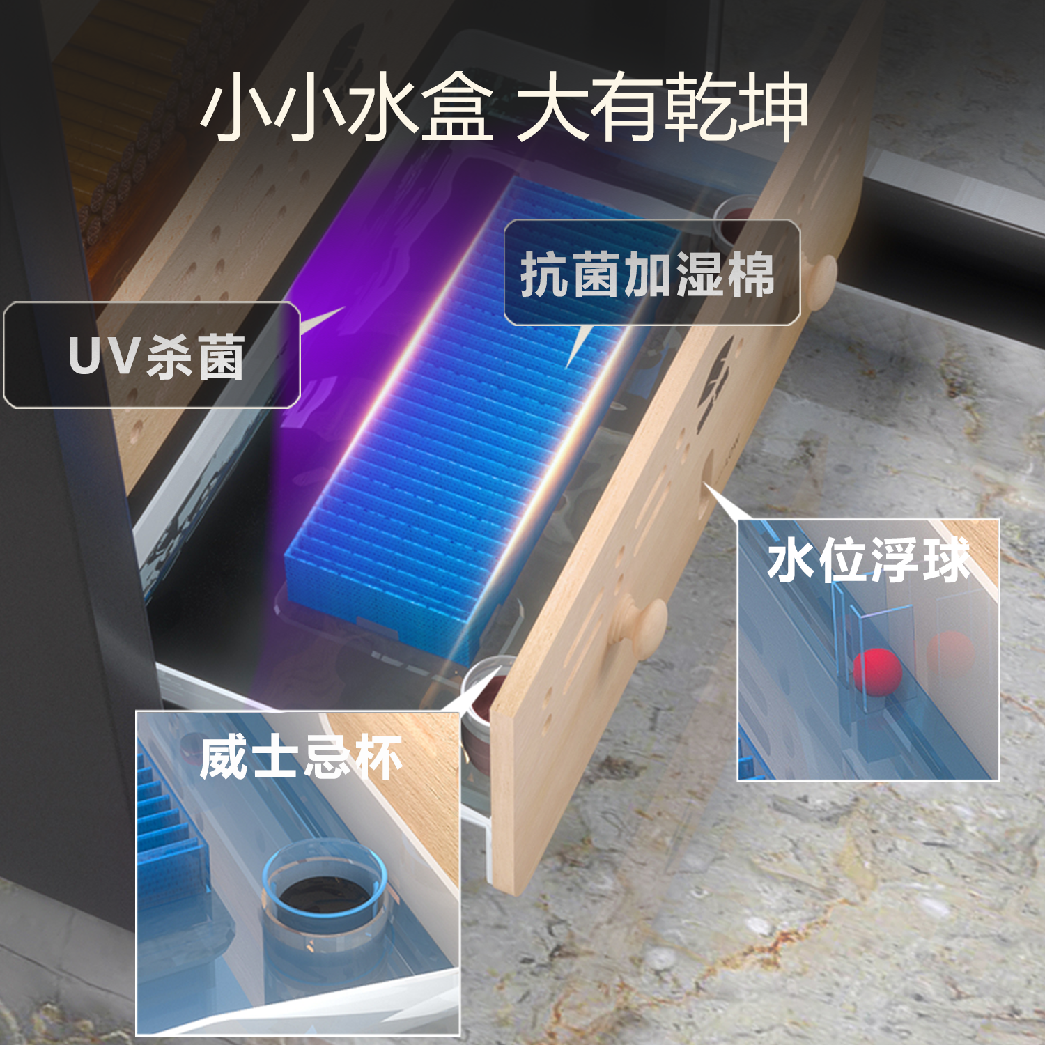 Comshaer雪茄柜恒温恒湿压缩机雪茄保湿柜大容量冷藏WiFi除氨带锁,淘宝优惠券,粉丝福利购,淘宝优惠卷