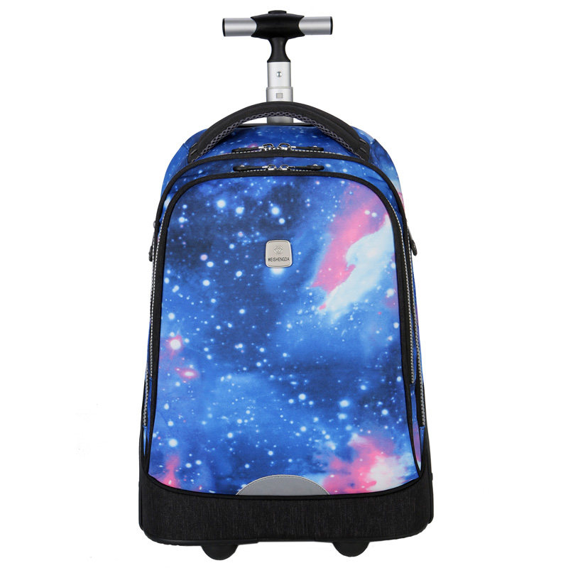 威盛达大容量拉杆中小学生双肩背包 王子坊箱包旅行箱