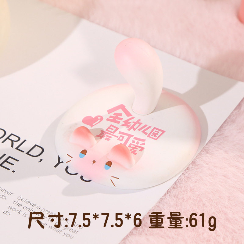 Yitan Meow Meow Mobile Phone Holder Cute Desktop Ornament Office Workstation Mood Stabilizing Mid-Autumn Festival Gift