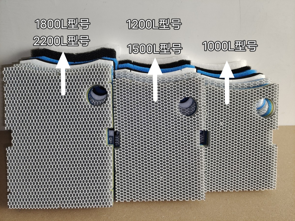 新品老渔匠利净系列过滤桶替换棉鱼缸过滤桶外置过滤器专用过滤棉 - 图1