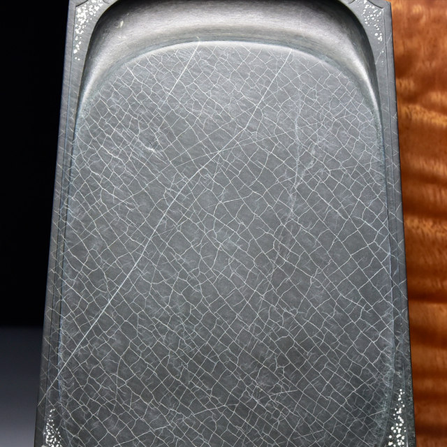 High-end inkstone with tortoiseshell pattern collected by famous masters