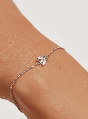 PDPAOLA女纯银欧美蜜蜂手链礼物