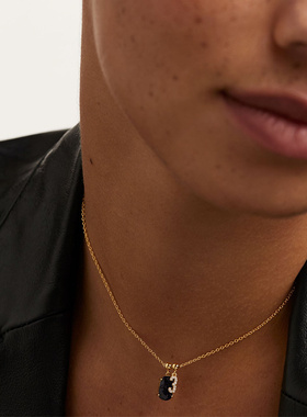 PDPAOLA纯银数字女幸运项链