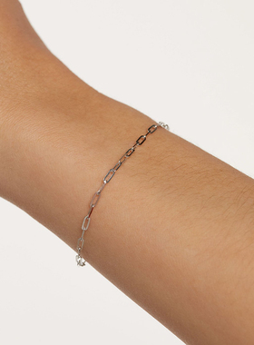 PDPAOLA女纯银十字路轻奢手链