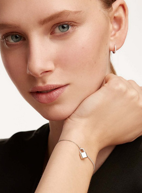 时尚气质情侣日韩钥匙锁头手链