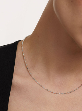 PDPAOLA纯银圆珠女日韩项链