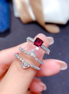 两戴款s925银镀白金黄金色戒指