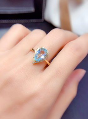 925银镀白金玫瑰金黄金色水滴