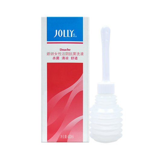 娇妍女性洁阴洗液400ml  私处洗液 私处护理送阴道冲洗器 女性 - 图0