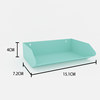 Round hole hole board accessories DIY storage hook punch-free pot rack storage rack special metal ins style display box