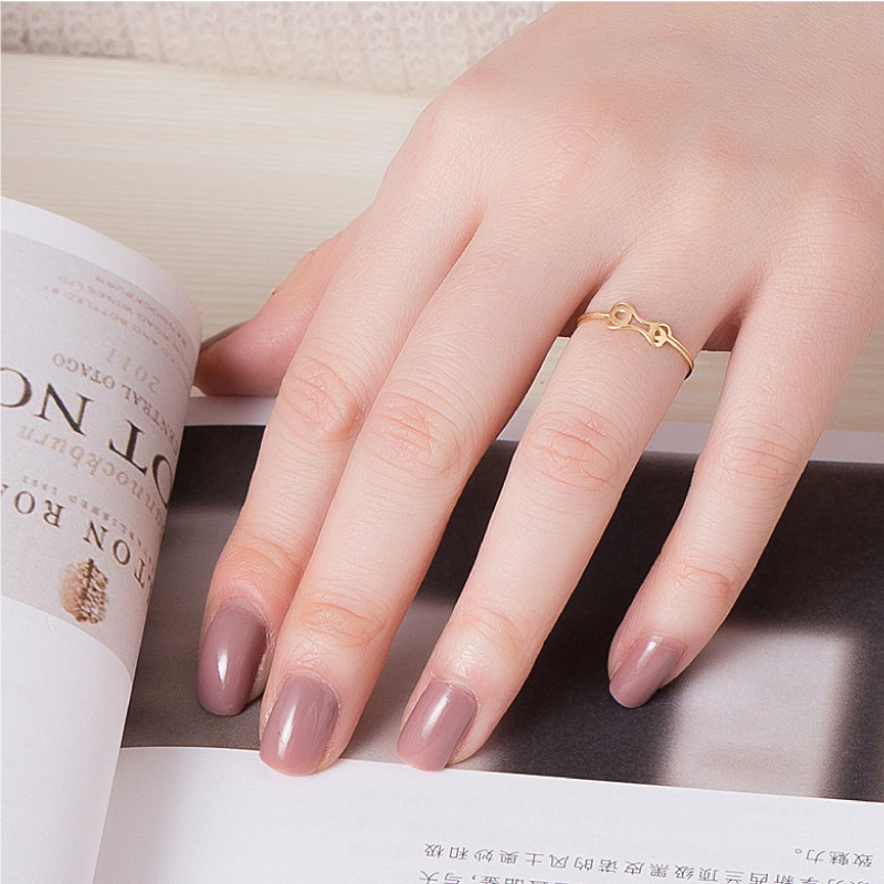 su live18k可调节女士个性金戒指 sulive戒指/指环