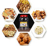 Honey special bottle plastic bottle food grade transparent thickened sealed jar with lid