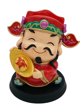 妙工坊树脂摆件中式手工彩绘