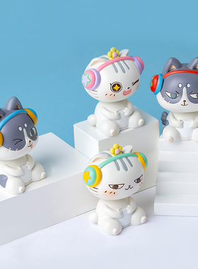 摇头可爱风卡通原创汽车装饰品