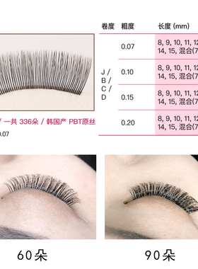 bl睫毛3d/5d已开小花0.07云朵