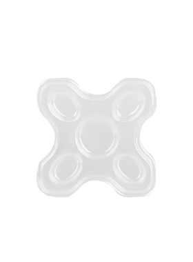 胶水托盘嫁接睫毛胶水垫5格一次性工具（1包12个）