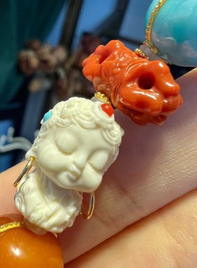 天然回流老蜜 碧玉 青金 猛犸 南红 沉香  紫锂辉 海蓝宝手串