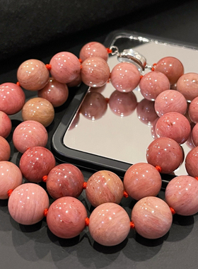 10mm12mm精品3A天然红木纹项链锁骨链