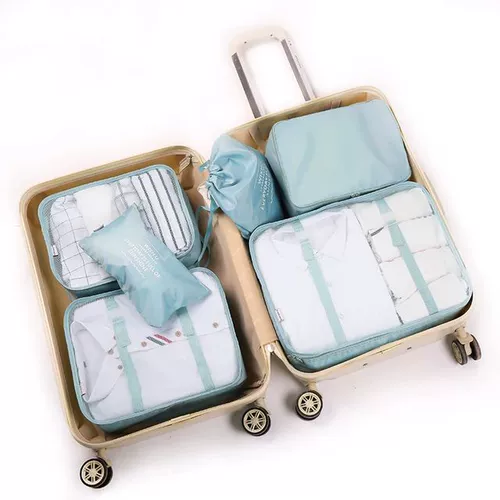 Сумка-органайзер для путешествий, тара, сумка для хранения, одежда, нижнее белье, коробка для хранения, чемодан, пакет, сумка-чехол, комплект