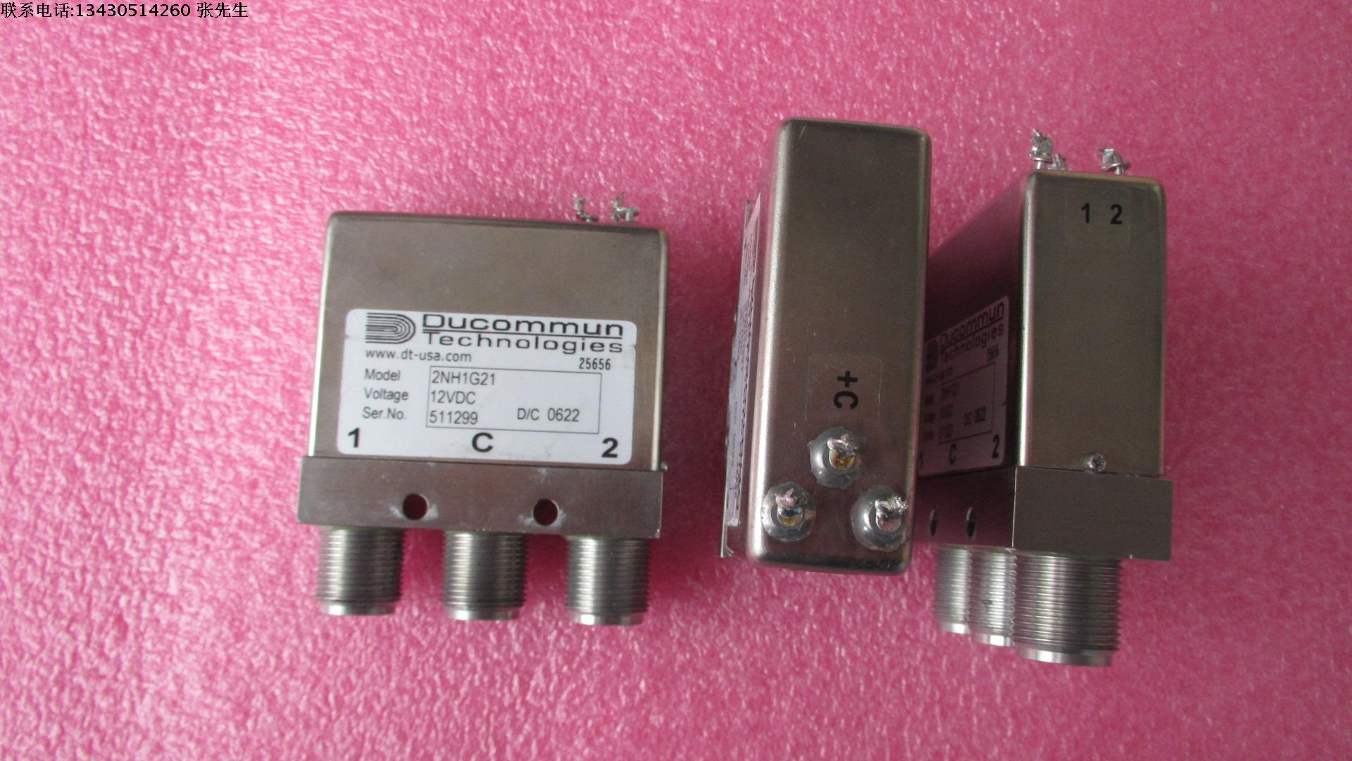 美国ducommun 2NH1G21 DC-14GHz 12V 3000W N 单刀双掷同轴开关 - 图2