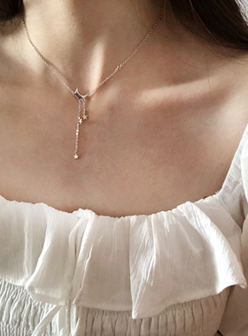 售完无补质感光面925银锁骨链