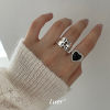 Luer women's full body 925 sterling silver fashion ring