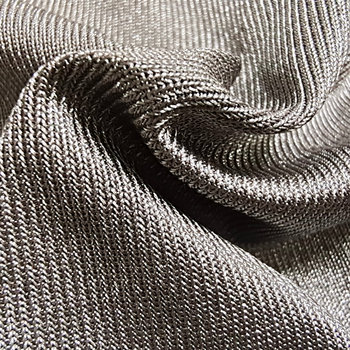 Knitted sterling silver fiber silver ion soft radiation-proof fabric antibacterial mask elastic fabric functional fabric curtain