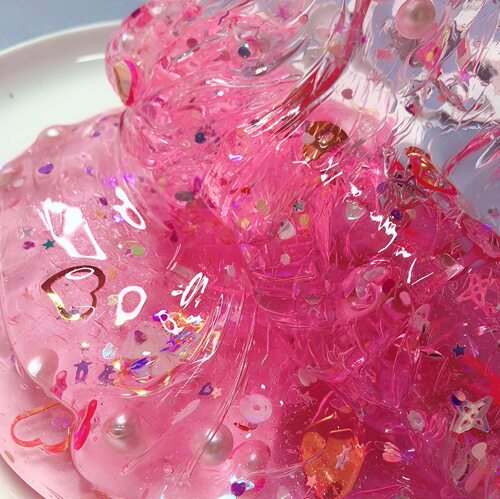 喔家の 梦幻童话屋  高透起泡胶 隐形高透胶制作 起泡胶 解压泥 - 图1