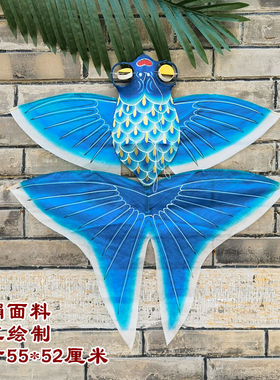潍坊风筝小号金鱼汉服拍照道具