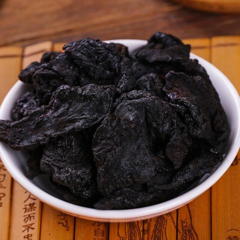 九华山野生黄精九晒九蒸九制药材鲜制熟500g质子肉辟谷即食黄精茶_虎窝淘