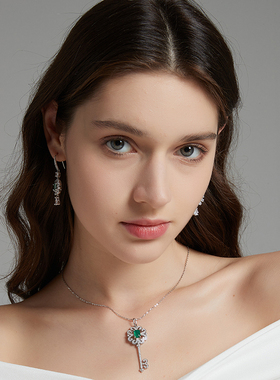 leqiyuan925银项链女轻奢包邮