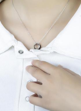 三环项链女潮牌百搭精致小巧配饰