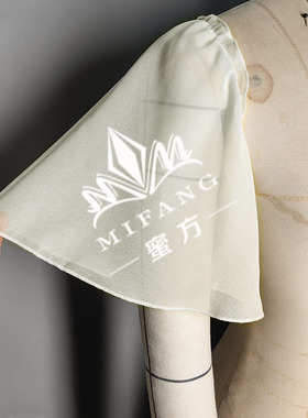 夏防晒假袖子雪纺纱荷叶边喇叭袖