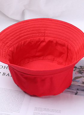 Cotton Summer Foldable Bucket Hat Unisex Women Outdoor Sunsc
