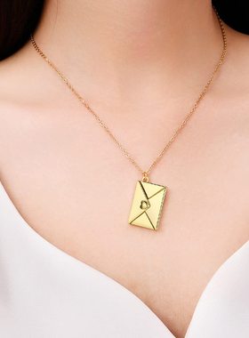 Stainless steel titanium steel pendant necklace