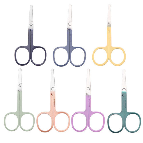 Round-nosed hair clipper - beauty tool for shaping eyebrows - 图3