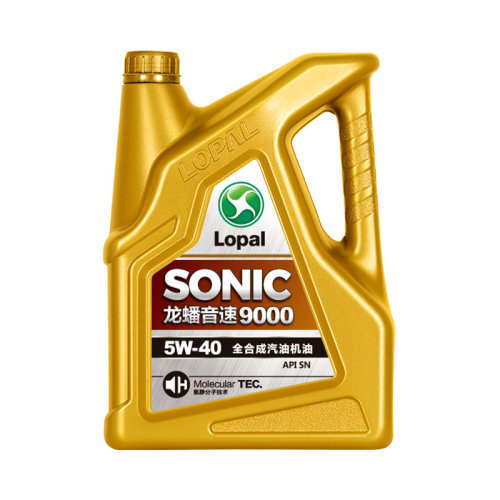 官方正品龙蟠SONIC9000全合成SN级4L汽油机油5W-40汽车发动机润滑 - 图2