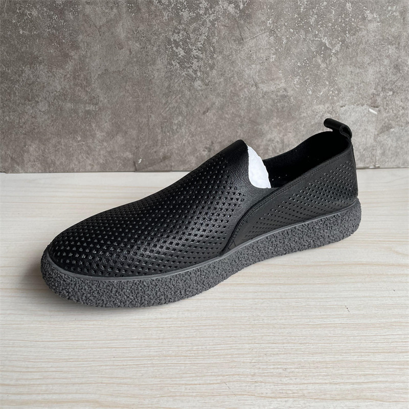2023年夏季新款头层牛皮网孔简约工装男皮鞋一脚蹬舒适透气凉鞋男,淘宝优惠券,粉丝福利购,淘宝优惠卷