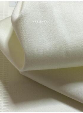 全纯棉中厚弹力直贡缎面料，衬衫西装裤裙服装抱枕手工DIY布料