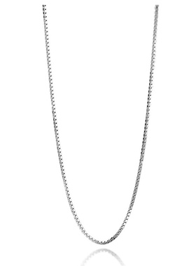 纯银短款玫瑰金毛衣链