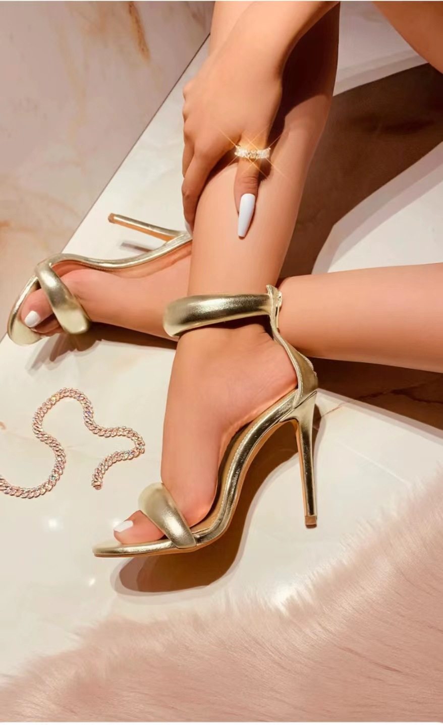 2023 大码女鞋High Heels Sandals Women shoes сандалии - 图1