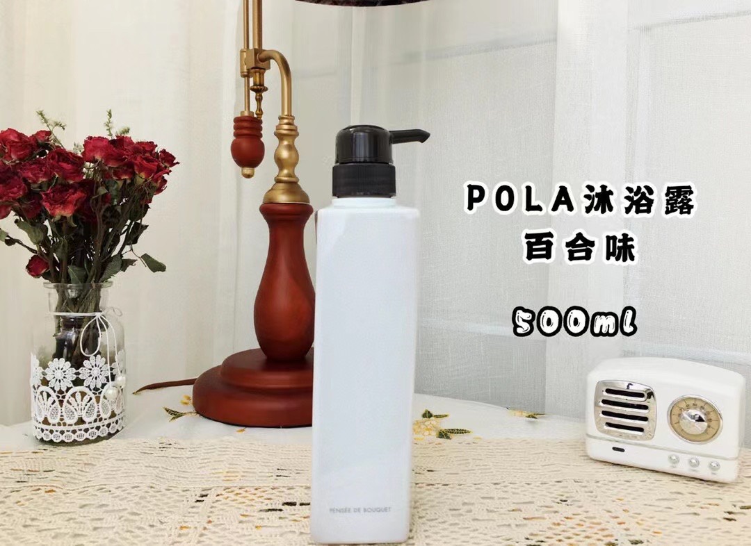 日本POLA/宝丽沐浴露持久留香泡沫保湿滋润玫瑰樱花沐浴乳液500ml - 图3