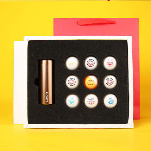 CnsTT凯斯汀乒乓球创意伴手礼三星球乒乓罐礼物生日球友长辈领导 - 图0