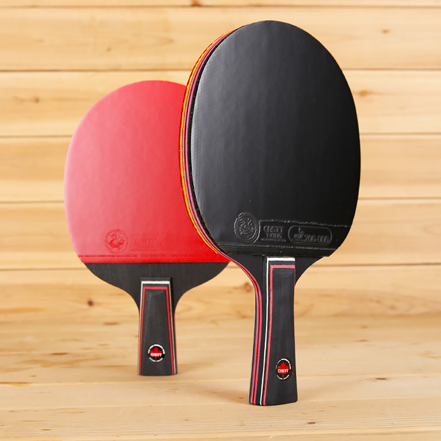 CnsTT凯斯汀乒乓球拍睿博R5专业手贴球拍七层实木底板双面反胶,淘宝优惠券,粉丝福利购,淘宝优惠卷
