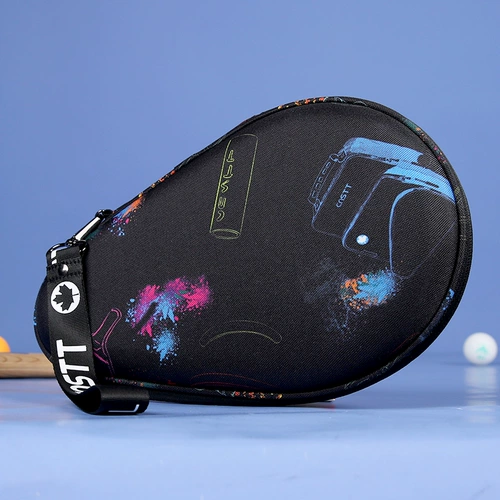 CNSTT Corntine Table Tennis Racket Hard Shell Table Tennis Special Bag Table Tennis Packet Стрельба из жесткой шарики ракетки граффити INS
