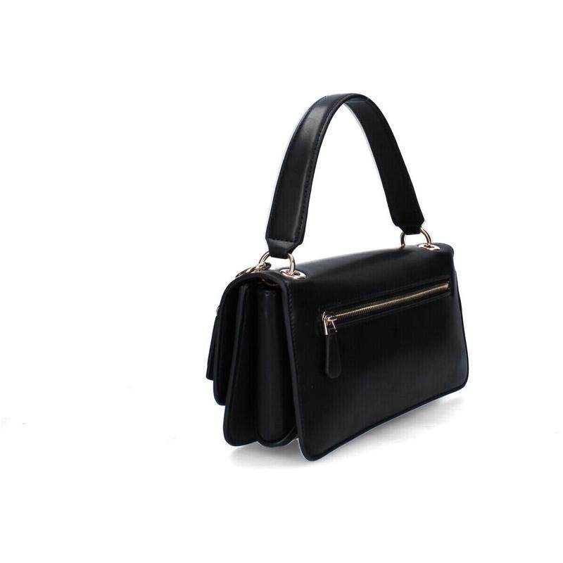 代购GUESS女士手提包便携收纳日常使用简约设计可调节肩带黑色,淘宝优惠券,粉丝福利购,淘宝优惠卷