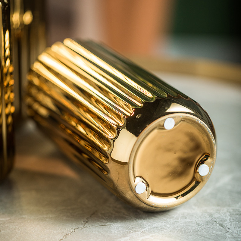 简约哑光纯白色直筒餐桌花瓶陶瓷水培鲜花玫瑰欧式现代高级感摆件,淘宝优惠券,粉丝福利购,淘宝优惠卷